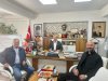Oruçoğlu misafirlerini ağırladı