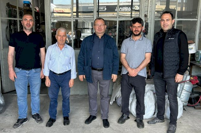 Biga TSO heyeti Ziyaretler gerçekleştirdi