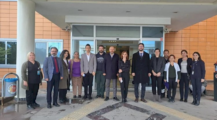 Baştürk Ayvacık’ta Sağlık Tesislerini İnceledi