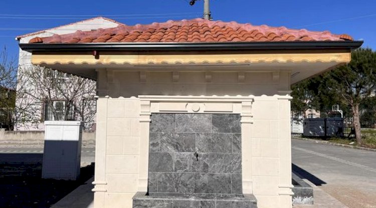 Ezine’de Su Arıtma Çeşmesi hizmette