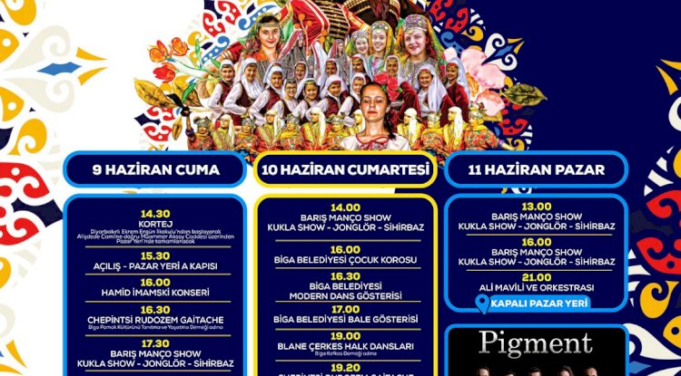 Biga’da Kültür Festivali başlıyor