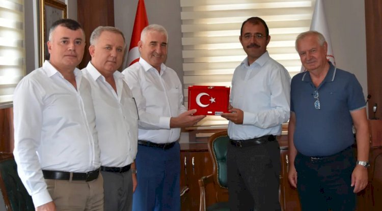Kaymakam Dolu Esnaf odası çalışmalarını dinledi