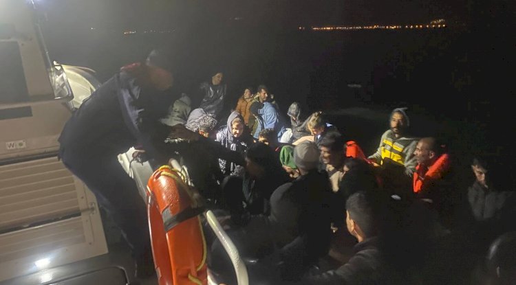 Ayvacık’ta kaçak göçmen operasyonu