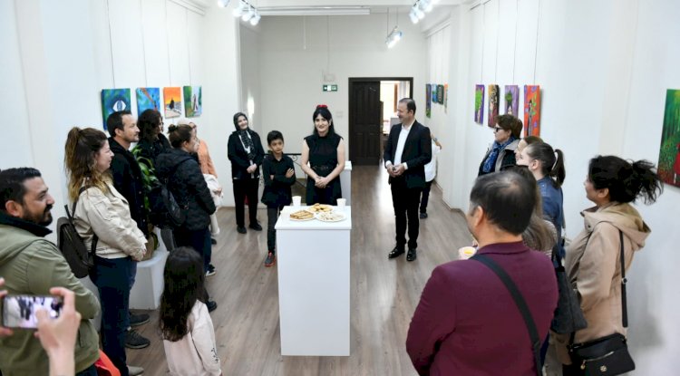 “Sevgiye Dair” resim sergisi açıldı