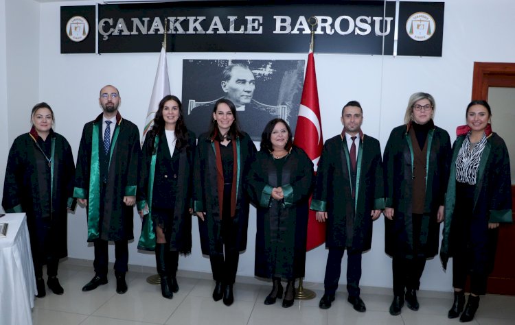 Çanakkale Barosu’nda ruhsat töreni (17.11.2022)