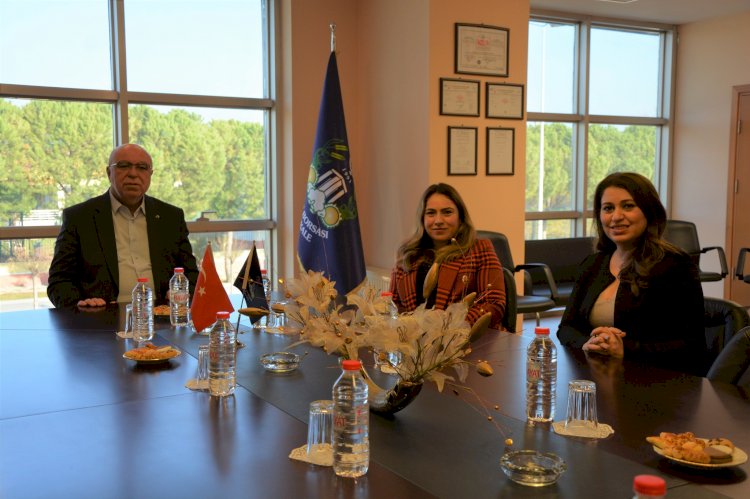 Başkan Deniz’e nezaket ziyareti