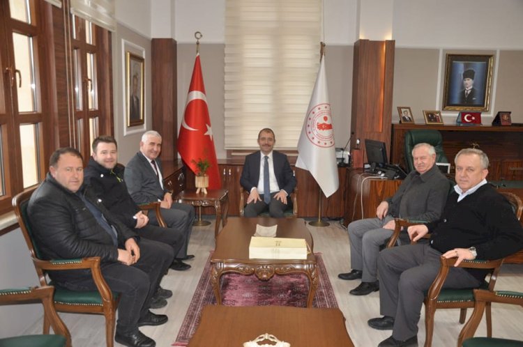 YENİ YÖNETİM ZİYARET TURUNDA