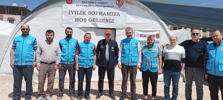 Çanakkale Müftüsü Kabukçu Deprem Bölgesinde