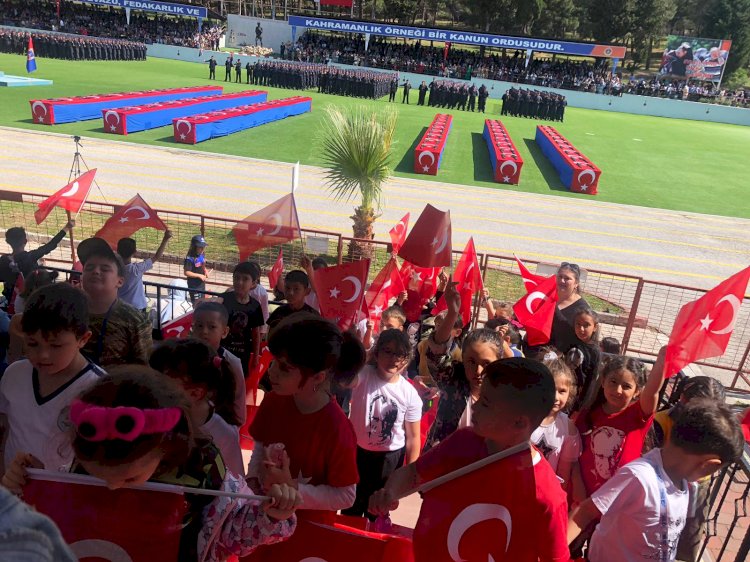 Minikler Yemin Törenine Katıldı