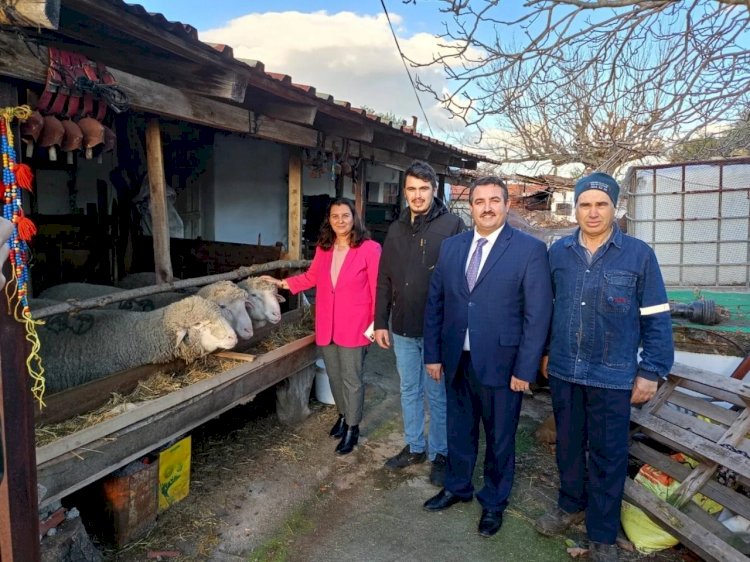 Türkarslan, üretici Ahmet Tutuş'u tebrik etti
