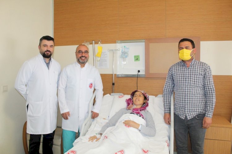 11 yılın ardından ÇOMÜ Hastanesi’nde sağlığına kavuştu