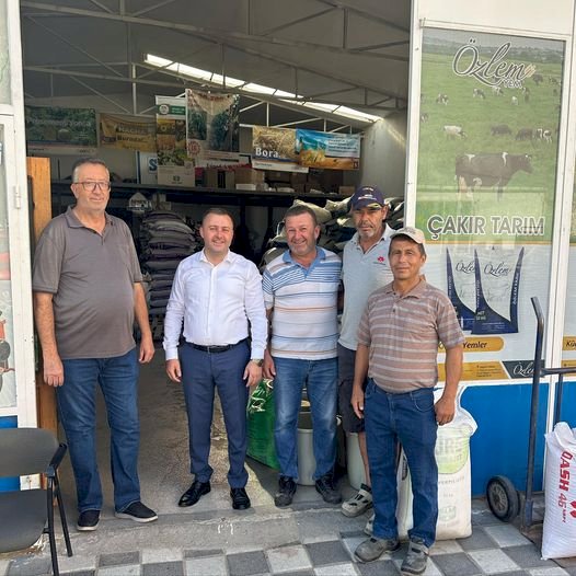 Başkan Yüksel, esnaf ziyaretinde bulundu